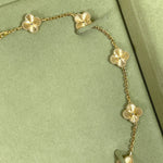 Load image into Gallery viewer, Van Cleef and Arpels Vintage Alhambra 10 Motifs Guilloche Necklace - Vca
