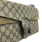 将图片加载到图库查看器，Gucci Dionysus Small GG Supreme Monogram Taupe RHW
