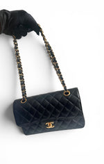 Charger l'image dans la galerie, Chanel Timeless Classic Small Black Caviar Gold-tone Hardware
