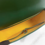 将图片加载到图库查看器，Goyard Belvedere PM Green Goyardine Canvass Palladium Hardware
