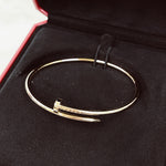 将图片加载到图库查看器，Cartier Juste Un Clou Bracelet, Small Model Rose Gold, JUC Size 19
