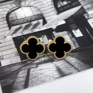 Van Cleef and Arpels Vintage Alhambra Earrings VCA