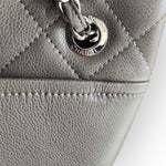 Charger l&#39;image dans la galerie, Chanel Timeless CC Tote Grey Caviar Silver-tone Hardware
