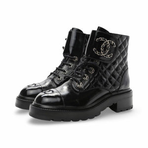 Chanel 22/23 Combat Boots