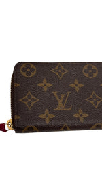 Load image into Gallery viewer, Louis Vuitton Clemence Wallet Monogram Cerise
