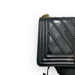 Load image into Gallery viewer, Chanel Leboy Old Medium Mixed Leather Chevron Gold-tone Hardware
