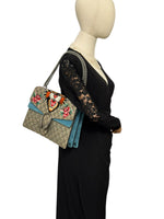 Load image into Gallery viewer, Gucci Dionysus GG Supreme Tiger - Large Crystal Embellished, Silver-tone Hardware
