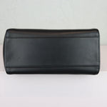 将图片加载到图库查看器，FENDI Peekaboo Iconic Satchel Mini Nappa Colorblock Black SHW
