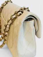 将图片加载到图库查看器，Chanel Timeless Classic Small - Ivory Caviar Gold-tone Hardware
