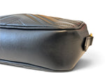 Load image into Gallery viewer, Gucci GG Marmont Camera Bag Mini - Black Calfskin Gold-tone Hardware
