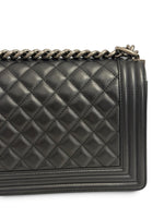 Charger l'image dans la galerie, Chanel Leboy Old Medium Black Calfskin, Ruthenium Hardware
