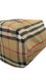 Load image into Gallery viewer, Burberry Phoebe Check Drawstring Pouch
