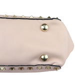 Charger l&#39;image dans la galerie, VALENTINO Rockstud Tote Small Vitello Beige Pink LGHW
