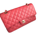 Load image into Gallery viewer, Chanel Timeless Classic Medium Pink Caviar Gold-tone Hardware M/L
