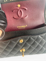 Charger l'image dans la galerie, Chanel Timeless Classic Small Black Caviar Gold-tone Hardware
