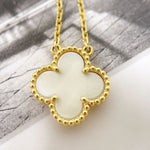 Load image into Gallery viewer, Van Cleef and Arpels Vintage Alhambra 1 Motif Pendant &amp; Necklace
