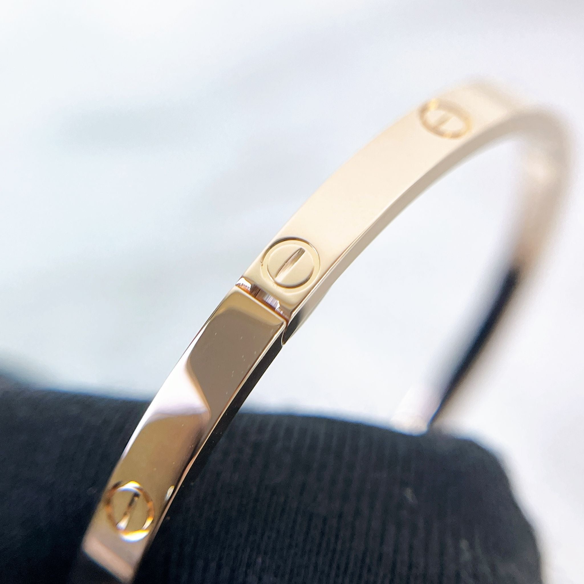 Cartier Love Bracelet, Small Model Rose Gold Size 16