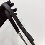 Load image into Gallery viewer, Chanel Leboy Small Black Calfskin Ruthenium Hardware
