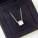 Load image into Gallery viewer, Van Cleef And Arpels Perlee Clovers Diamonds, White Gold Pendant And Necklace
