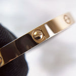 将图片加载到图库查看器，Cartier Classic Love Bracelet Rose Gold Size 20
