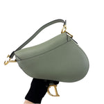 Load image into Gallery viewer, Christian Dior Saddle Bag Medium with Guitar Strap
