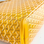 将图片加载到图库查看器，Goyard Artois PM Tote Yellow Goyardine Canvass
