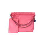 Charger l&#39;image dans la galerie, Chanel22 Handbag Medium Quilted Pink Calfskin, Rainbow Hardware
