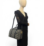 Load image into Gallery viewer, Dior Groove 25 Bag
Blue Dior Oblique Jacquard
