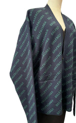 Load image into Gallery viewer, Balenciaga Allover Logo V-Neck Cardigan - Oversized Fit
