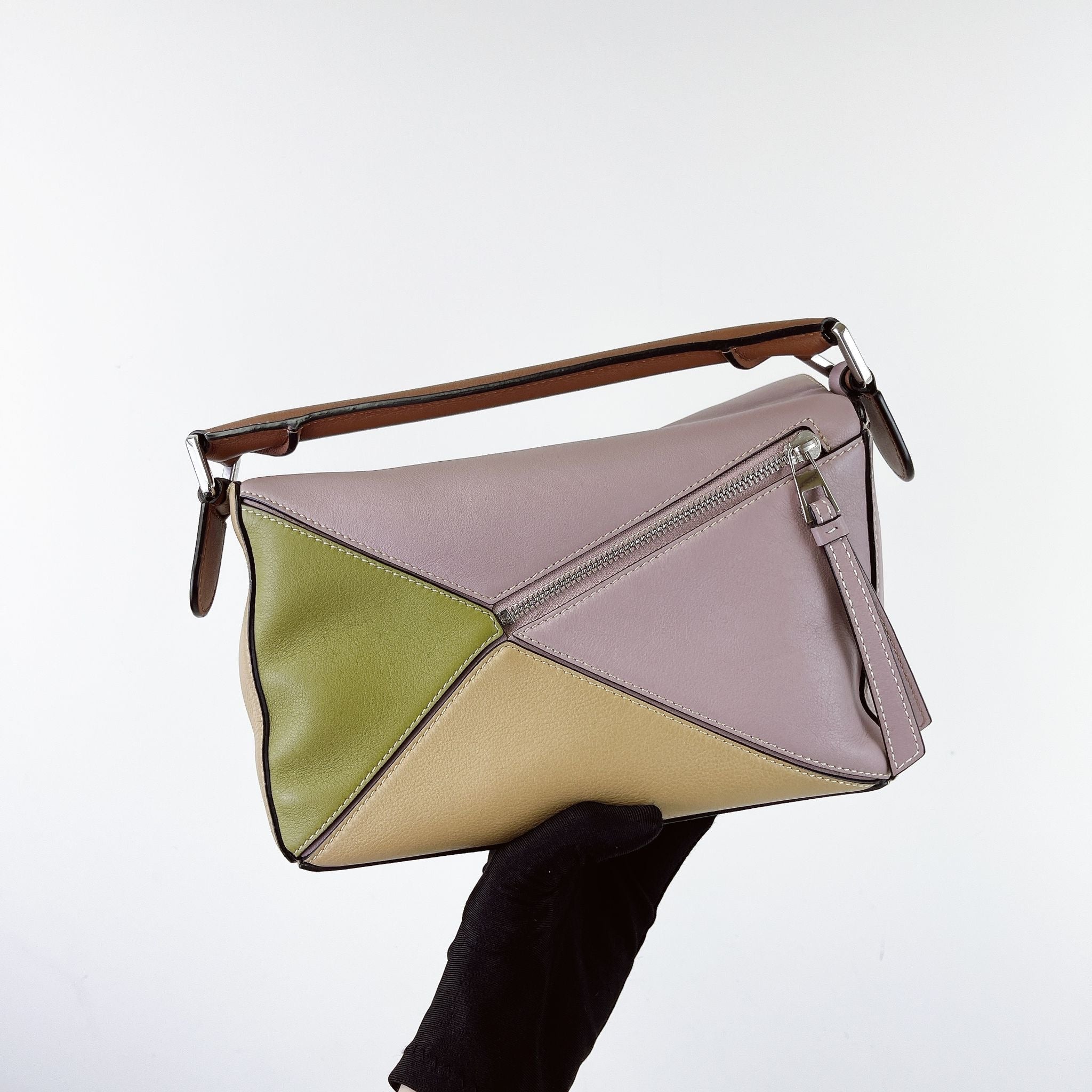 Loewe Puzzle Bag Small Tricolor