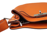 将图片加载到图库查看器，Hermes So Kelly 22 Togo Calfskin Orange SHW
