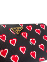 将图片加载到图库查看器，Prada Double Zip Wallet on Chain
