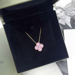 Load image into Gallery viewer, Van Cleef and Arpels VCA Holiday Pendant, Vintage Alhambra Pink Sevres
