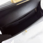 将图片加载到图库查看器，Chanel Leboy New Medium Black Diamond Quilted Lambskin Gold Hardware
