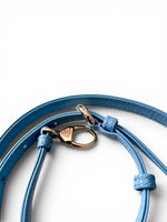 将图片加载到图库查看器，Christian Dior Lady Dior Micro Baby Blue, Gold-tone Hardware
