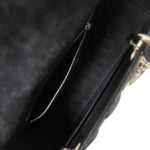 将图片加载到图库查看器，Christian Dior Lady Dior Medium Black Grained Leather/Caviar Silver-tone Hardware
