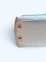 将图片加载到图库查看器，Chanel Coco Handle Mini 21K Blue Caviar Gold-tone Hardware
