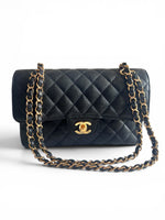 Charger l'image dans la galerie, Chanel Timeless Classic Small Black Caviar Gold-tone Hardware

