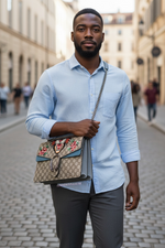 Load image into Gallery viewer, Gucci Dionysus GG Supreme Tiger - Large Crystal Embellished, Silver-tone Hardware
