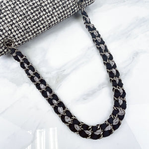 Chanel Shoulder Bag Houndstooth Tweed