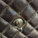 Charger l&#39;image dans la galerie, Chanel Coco Handle Mini Diamond Quilted Metallic Gold Caviar, Gold-Tone Hardware
