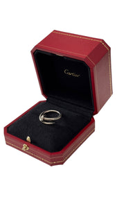 Cartier Classic Juste Un Clou Ring White Gold Size 54/6.5