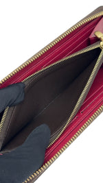 Load image into Gallery viewer, Louis Vuitton Clemence Wallet Monogram Cerise
