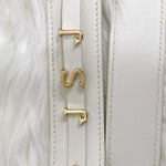 将图片加载到图库查看器，Christian Dior My Lady ABCDior Small White Lambskin Gold-tone Hardware
