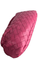 Load image into Gallery viewer, Bottega Veneta Nappa Intrecciato Jodie Mini Raspberry Pink
