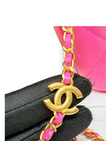 Load image into Gallery viewer, Chanel Coco Hearts Vanity Case, Quilted Barbie Pink Lambskin Gold-tone Hardware
