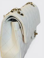 将图片加载到图库查看器，Chanel Timeless Classic Small - Ivory Caviar Gold-tone Hardware
