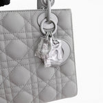 Charger l'image dans la galerie, Christian Dior My ABCDior Small Lady Dior – Grey Ultra Matte
