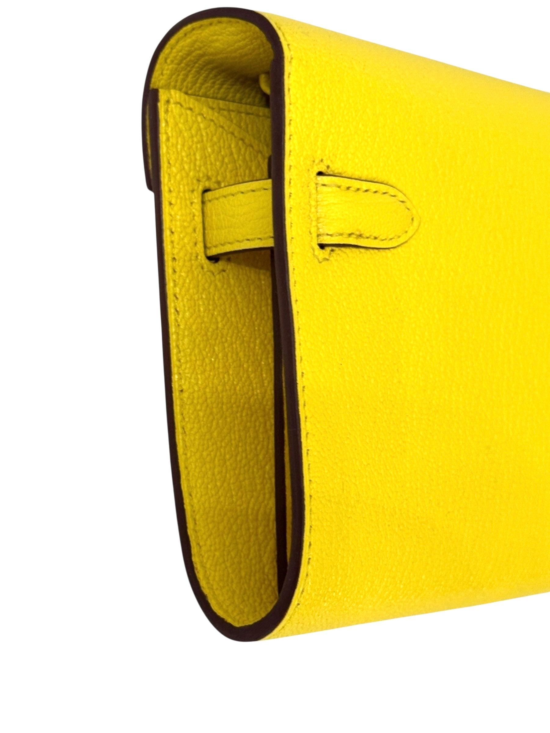 Hermes Kelly To Go Chevre 24kt Gold-plated Hardware