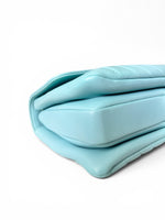 将图片加载到图库查看器，Chanel Trendy CC Small Chevron Sky Blue Lambskin Gold-tone Hardware
